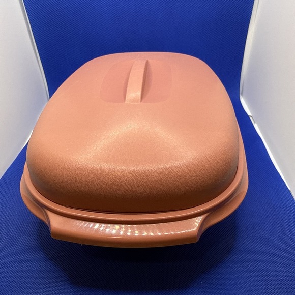 Tupperware Other - Vintage Tupperware Microwave Food Steamer 6 Cup Mauve Pink 3 Piece 1273-5 VGUC